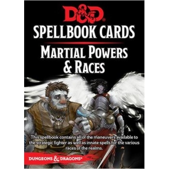 DnD 5e - Spellbook Cards Martial Powers & Races (61 Cards)